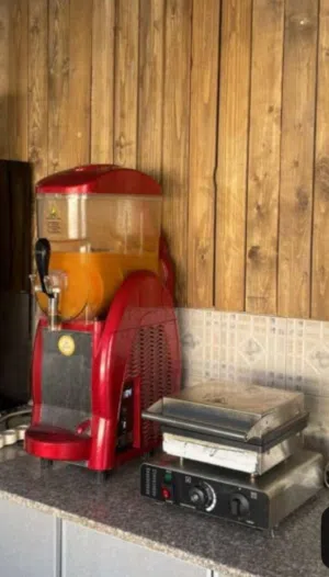 ماكنة فشافيش + ماكنة سلاش عين واحد للبيع