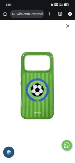 Honor 600 football cover addition