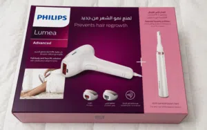 للبيع جهاز Philips Lumea Advanced IPL لإزالة الشعر ومنع نموه تدريجيًا