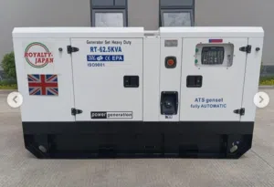 Royalty Japan 62kva silent generator
