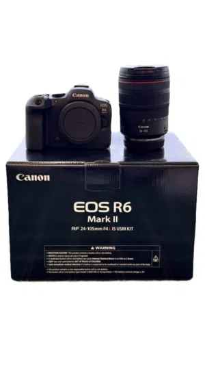 Canon R6 mark 2 RF 24-105mm f4L is usm 900 / Canon EOS M6ii ef-m 22mm f2 lens 280 Read Description