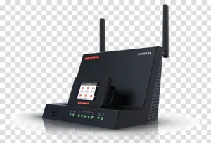 جهاز Wi-Fi متنقل مع قاعدة