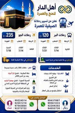 حمله اهل الدار للحج والعمرة