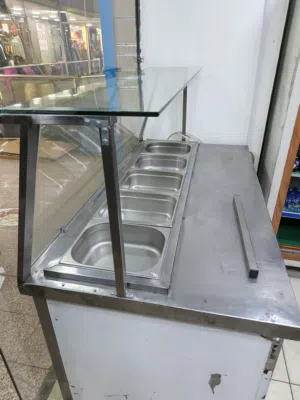 ثلاجة عرض خمس احواض للبيع