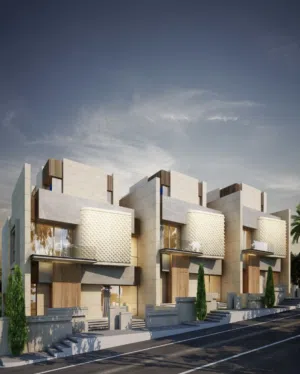 Luxurious Semi-Detached Villas Built-up Areas Ranging 600-610