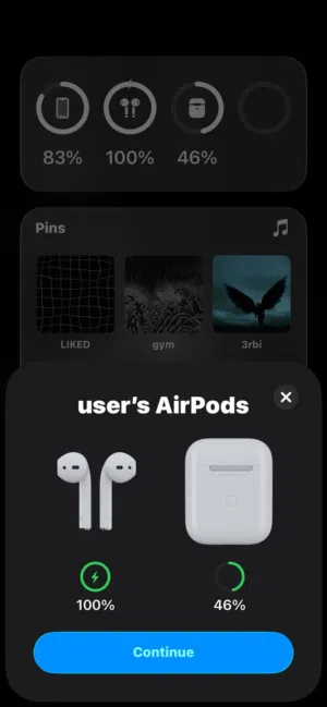 سماعة ايفون اصليه airpod 2 النسخه الاولى
