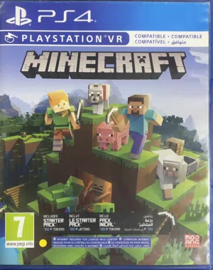 لعبةMINECRAFT في حاله ممتازه شبه جديده