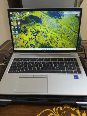 لاب توب hp  معالج من انتل كور i7 جيل 11 حاله ممتازه رام16 مساحه512 كارت شاشه مدمج
