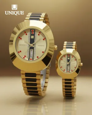 تتوفر معنا ساعات رادو فضي وذهبي رجالي نسائي مع بعض مختلف الوان جديده