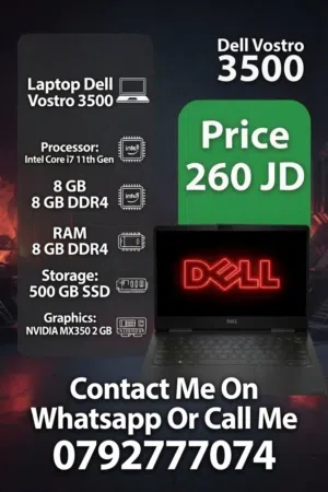 Dell Vostro مواصفات قوية  i7 جيل 11  MX330  SSD  سعر مناسب