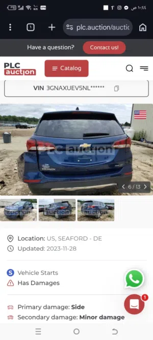 Chevrolet equinox 2022