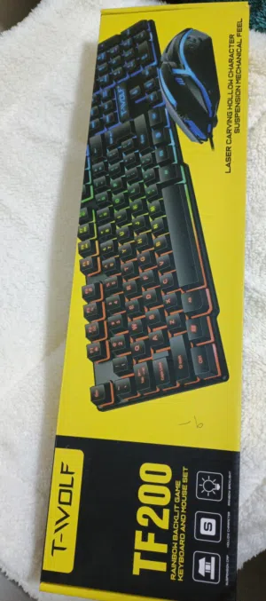 كيبورد وماوس جيمنق جديد