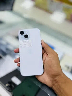 Iphone 15 256gb blue excellent condition