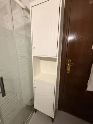 Bathroom rack with shelves and Pharmacy