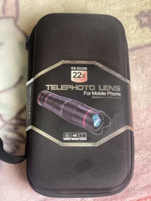New 22x Telephoto Lens Kit for Mobile HX-S2208 – with Tripod, Clip & Case