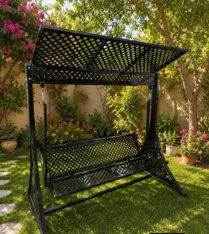 مرجوحه عائلية  القياس  الارتفاع 200 سم العرض 210 سم  العمق 120 سم  السعر 290 الف  توصيل بغداد 5 الاط
