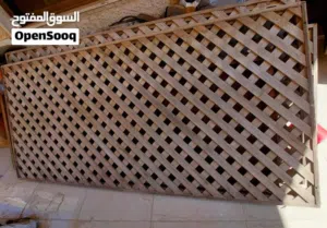4 قواطع خشب مارينتي خارجي - للبيع بداعي التغيير
