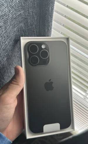 iPhone 15 pro max Black 256GB