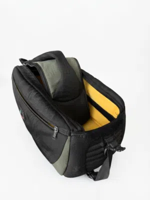 Used SAFTY PROFISSIONAL  .. camera bag with yellow interior