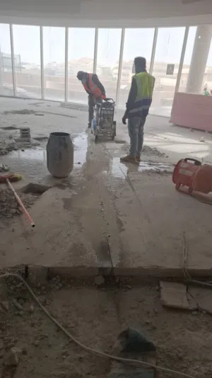 فتحات كور.  وقص أنواع الخرسانة