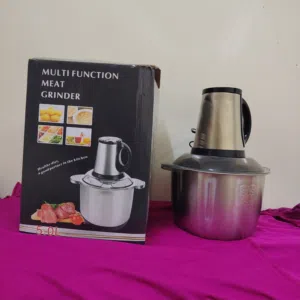 تخفيض 50% كبة كهربائية اس 5 لتر 3 سرعات قطاعة ومفرمة الطعام الكهربائية العصرية (5 لتر - 300 واط)