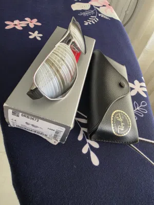 نضارات Rayban Polarized ايطالي اصلي وجديدة بعلبتها