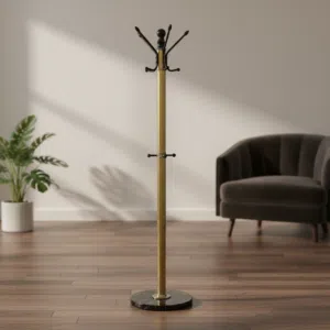 علاقة ملابس معدنية فاخرة بلون ذهبي - 6002 (GOLD)