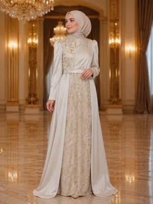 فستان سهرة للمحجبات