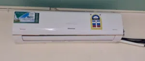 Hisense split AC 2-ton. 2 pcs available. Each 145.