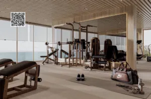 Umادفع 5% وامتلك شقة غرفتين -2892 قدم بموقع ممتاز على شارع رئيسي قريب مطار دبي -تشطيب راقي-جيم-باركن