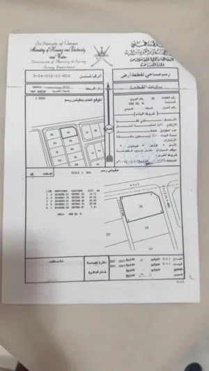 ارض سكنية للبيع في حي عاصم