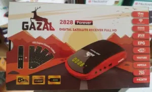 ريسفر غزال 2828منتهي الصلاحيه نظيف هلبه
