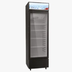 ثلاجة عرض نيوتن باب زجاج 350 لتر من نيوتن ستورز nw8638