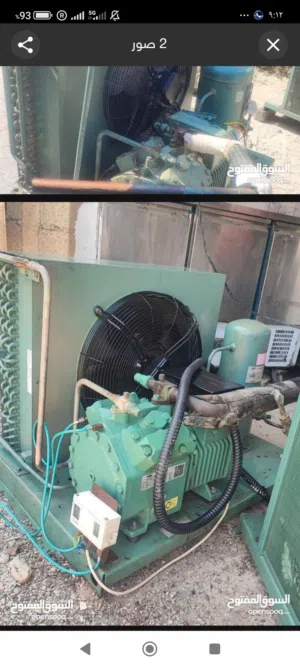 توفير وتركيب غرف تبريد وكمبروسرات مستعمله بظمان