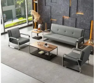 جلسه مكتبيه جلد خمسه أشخاص جلسة مكتب طقم جلوس مكتبي صوفا سوفا sofa office setting sofa sofas setting
