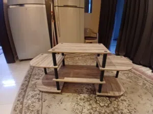 للبيع طاوله تتحمل اوزان مافيها ولا كسر صاحيه