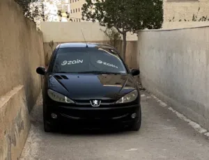 بيجو 206 ممتازة موديل 2006 للبيع