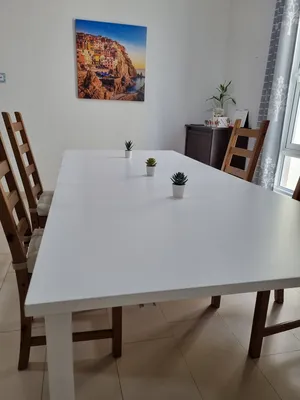 IKEA dining table with chairs