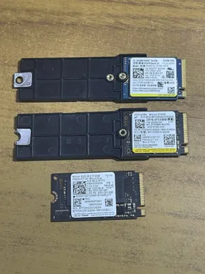 m.2 NVME SSD & SATA SSD
