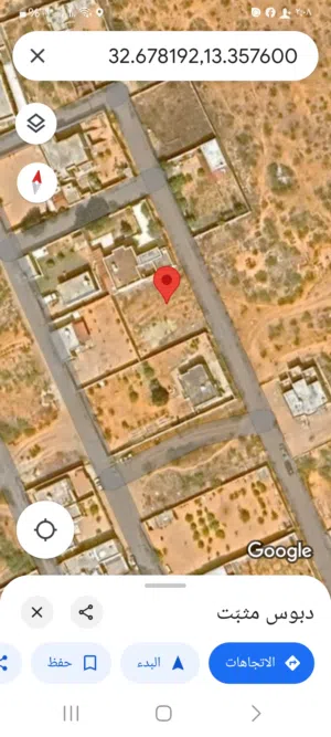 قطعه ارض 500م2 منطقه القيو مقسم شنبيشه