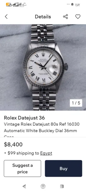 Metallic Rolex for sale  in Tripoli