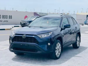 2019.TOYOTA RAV4 XLE 4X4 BLUE FULL OPTION IMPORT FROM USA...