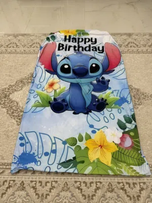 Stick birthday background خلفية ستيج عيد ميلاد