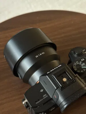 Sony A7iii + Sony lens 1.8/85