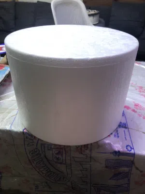 Round Thermocol box