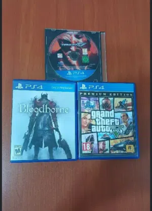 ألعاب PS4 بحالة ممتازة للبيع  - Tekken 7 - Bloodborn)