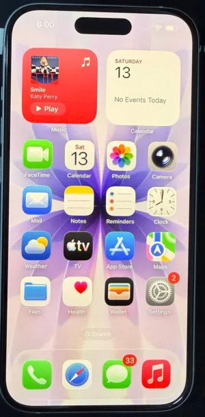 Apple iPhone 15 Blue 128GB – 92% Battery Excellent Condition