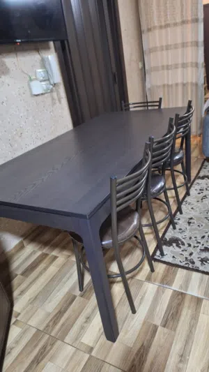 طاوله سفره خشب زان من ايكيا