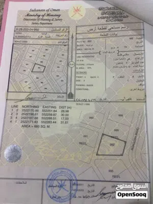 Residential Land for Sale in Al Dakhiliya Nizwa