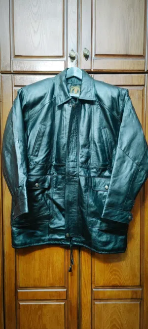 جاكيت جلد طبيعي